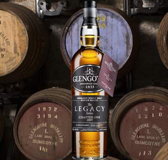 A bottle of Glengoyne Legacy Series: Chapter One whisky