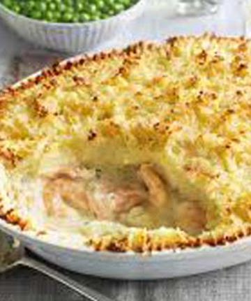 Fish Pie with Velouté Sauce 