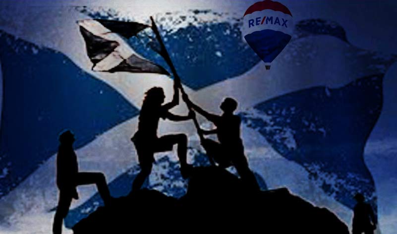 Remax Scotland Flag